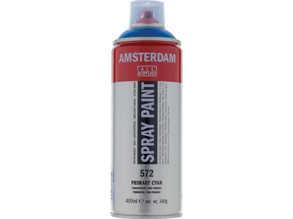 Amsterdam sprayfärg Primary Cyan 572