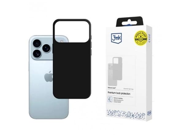 3MK Matt Case skal för Apple iPhone 17 Pro svart