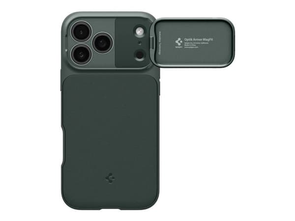 Spigen Optik Armor MagSafe Case for iPhone 17 Pro Max - Green