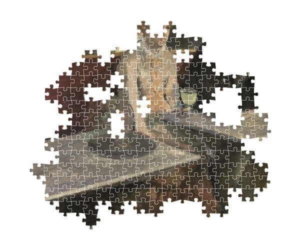 CLE pussel 1000 CompactMus.DansUnCafe 39974
