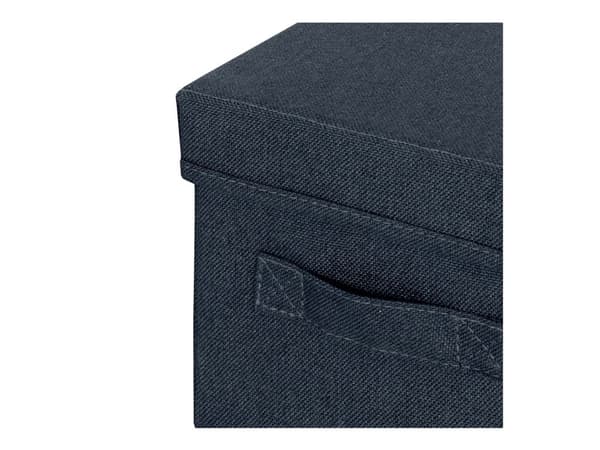 Leitz Fabric Storage - Lagerboks - small - fløyelsgrå (en pakke 2)