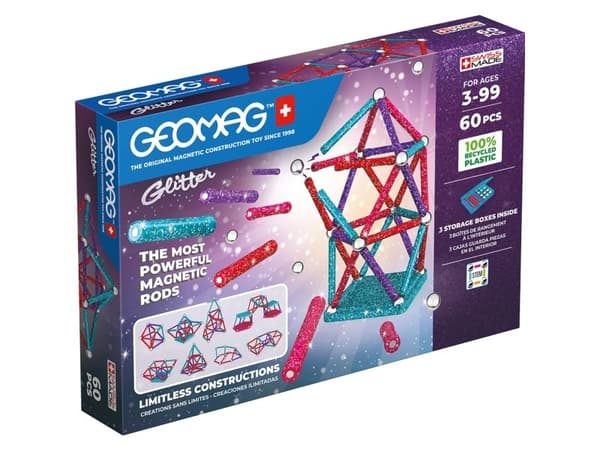 Geomag Glitter Recycled 60 st.