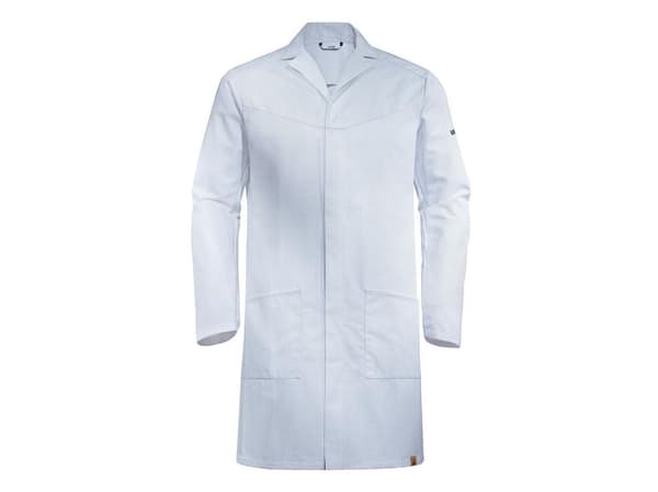 Uvex SuXXeed ESD, Jacka, Mann, Vit, M, Klaffstängning, Bomull, Polyester