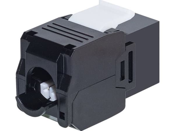 Netrack - Modulaarinen insertti - CAT 5e - UTP - RJ-45 - musta