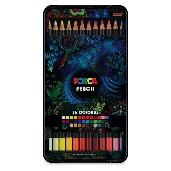 POSCA farveblyanter, 36 ass. Farver