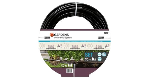 Gardena Micro-Drip-System bevattning för häck/busksatser - 50 meter