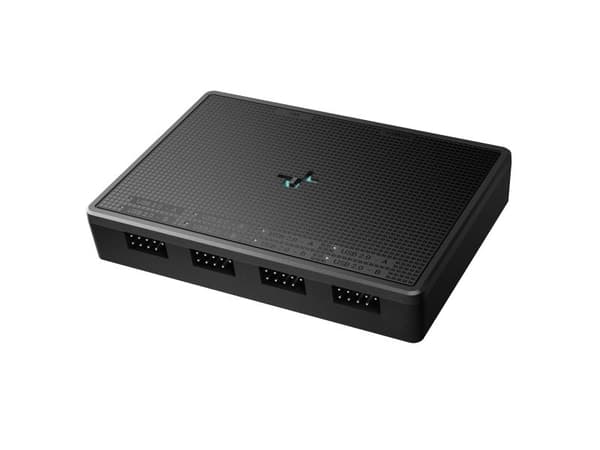 Deepcool UH-04 - Internal USB port hub - svart