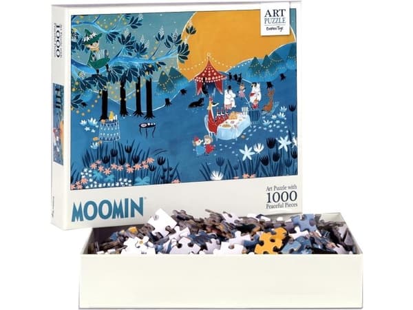 MOOMIN-pussel Art Blue, 1000 bitar