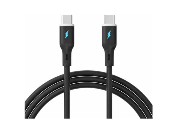 USB-kabel Akyga USB-C til USB-A 1 m svart (AK-USB-67)