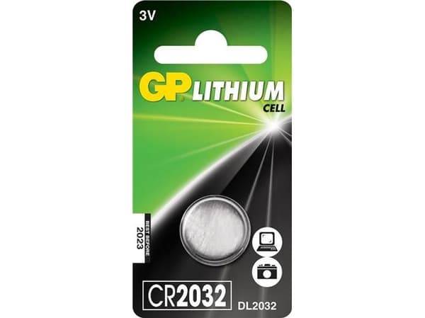 GP CR2032 batteri 1 stk.
