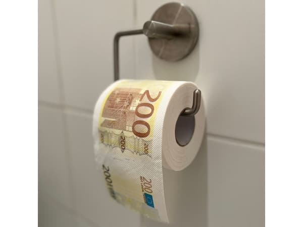 Mad Monkey toalettpapper "200Euro"