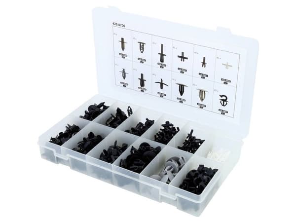 KS Tools 420.0700 #####Kiinnitysklipsisarja