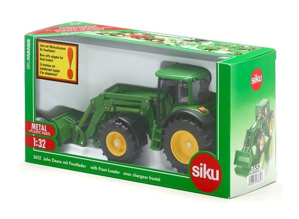 Siku - Farmer 1:32 Skala - John Deere frontlaster