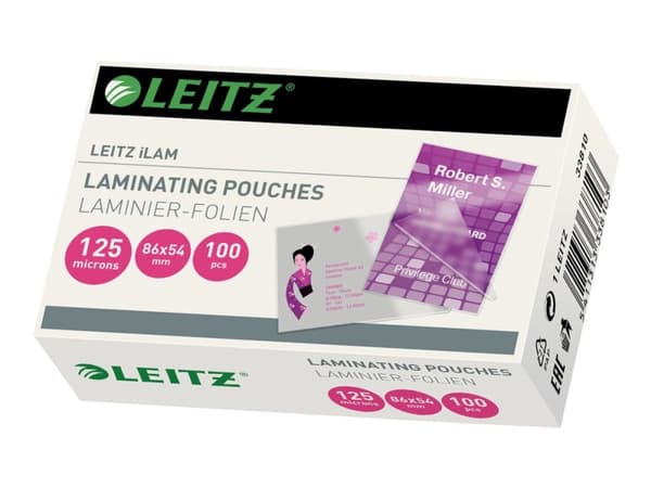 Laminointitasku 54x86 125 mic. pk/100