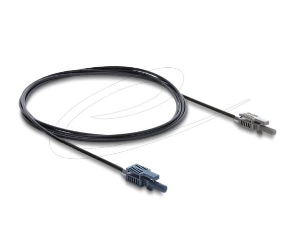 DeLOCK 90999, Musta, Harmaa, Monitila, 2 m, 1 kpl