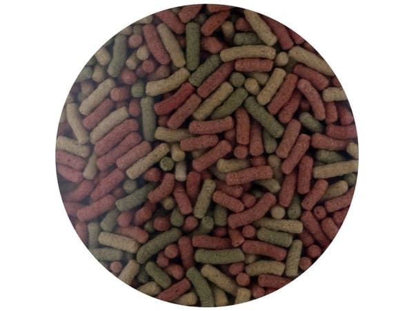 Tropical Pond Sticks Mixed, Lampikalat, Kuiva kalanruoka, Stick, A-vitamiini, C-vitamiini, D3-vitamiini, E-vitamiini, 23%, 3%