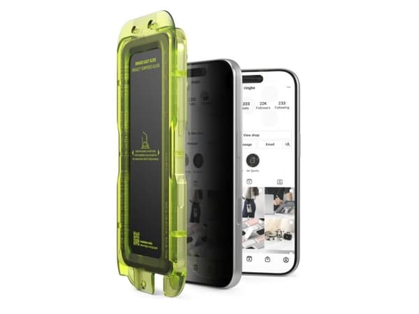 SZKLO PRYWATYZUJACE RINGKE EASY SLIDE 2-PACK IPHONE 18 PRO MAX PRIVACY