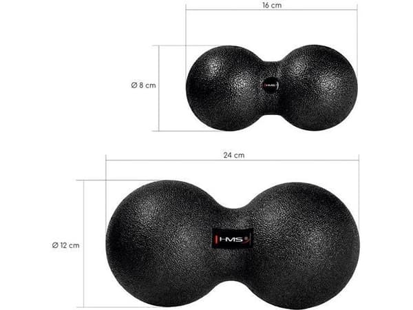 HMS Duo-Ball massajeballer Blm02 sort