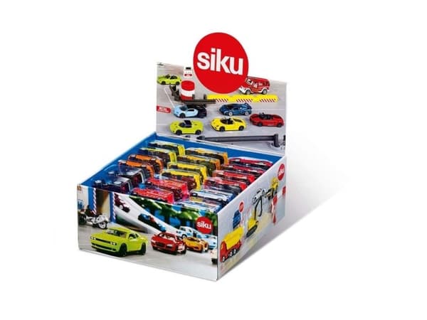 Siku displaybox 50 st grupp 10 mix