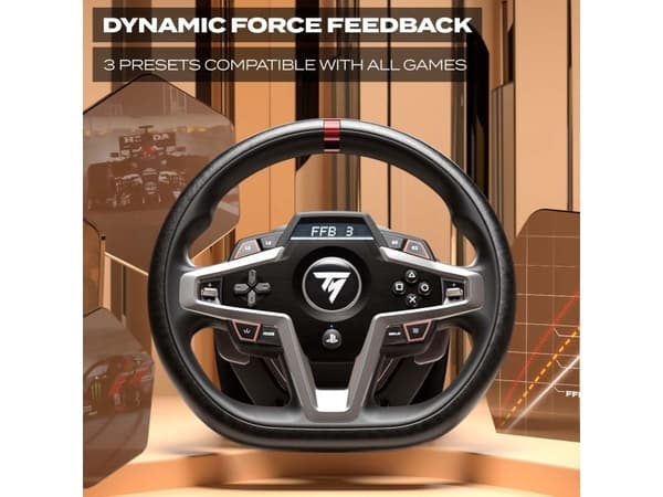 Thrustmaster T248 ratt PC/PS4/PS5 (4160783) + växelspak TH8A (4060059)