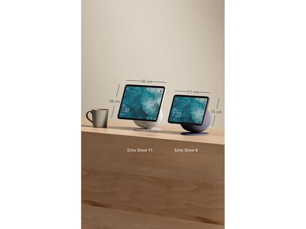 Amazon Echo Show 11 - Smart display - LCD 11" - trådlös - Wi-Fi 6, Bluetooth - Appkontrollerad - vit