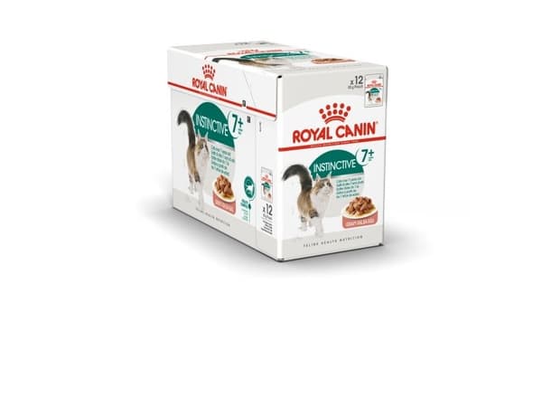 Royal Canin Instinctive 7+ Gravy våtfoder för katt – 12 x 85 g