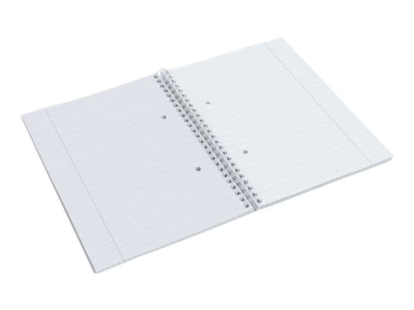 Notesbog Ess Colour'Breeze A5 linj. blå - (4 stk.)