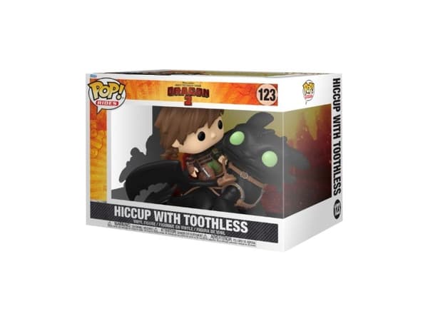 Funko Rides Deluxe HTTYD Hiccup w/Toothless