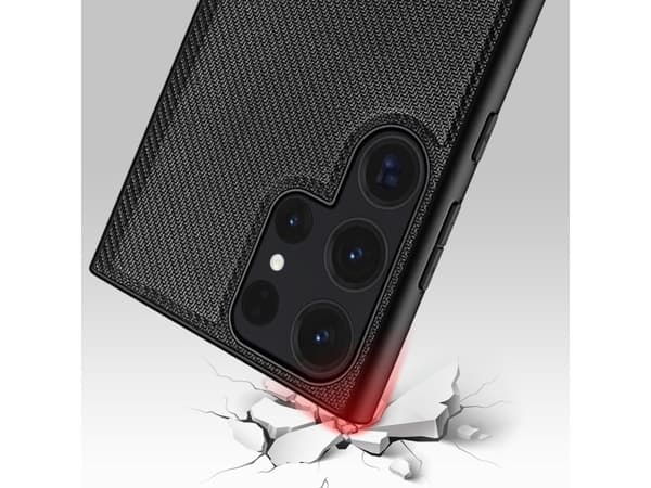 nevox StyleShell Nylo Galaxy S25 Ultra musta