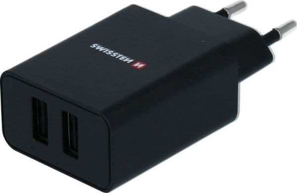 Swissten adapter 2x USB-A 2,1 A (22052000)