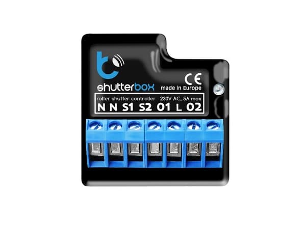 Blebox shutterBox - V2 - rullelukkerkontroll - trådløs - 802.11g - 2.4 Ghz
