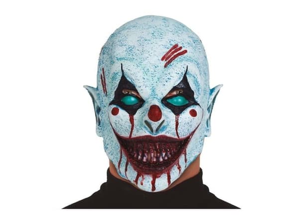 Smilende klovn maske