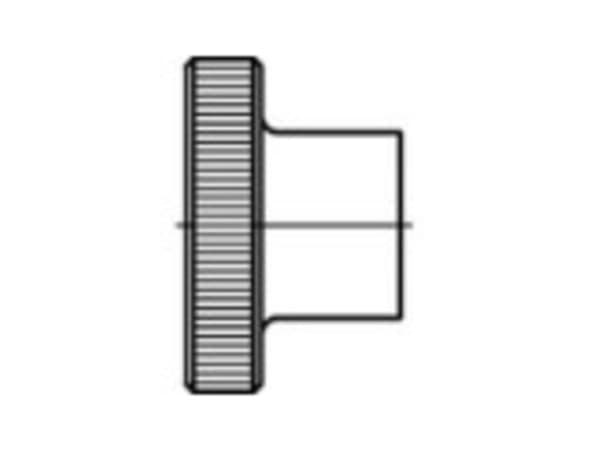 TOOLCRAFT 107572 Sormimutterit M10 DIN 466 teräs 25 kpl