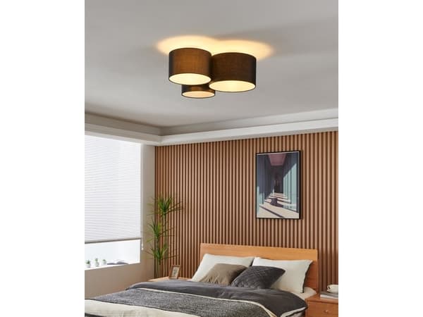 EGLO PASTORE 2 LOFT 3xE27 Ø610 SORT