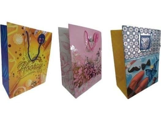 Julepynt MFP papir Pyntepose matt 30x40x17cm blanding FRISK
