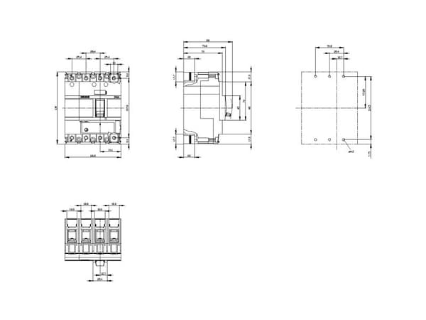 Siemens 3VA1116-6FE46-0AA0, IP40