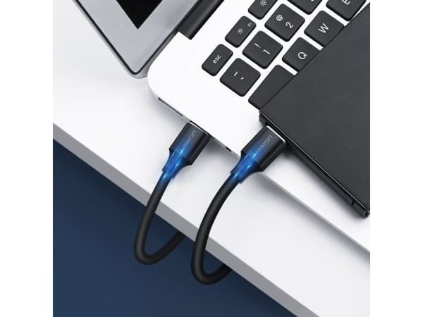 Ugreen USB-A - USB-A 1 m USB-kaapeli musta (UGR391BLK)