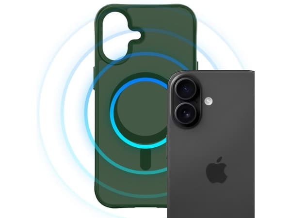 3mk Smoke MagCase for iPhone 17 - Green-Translucent
