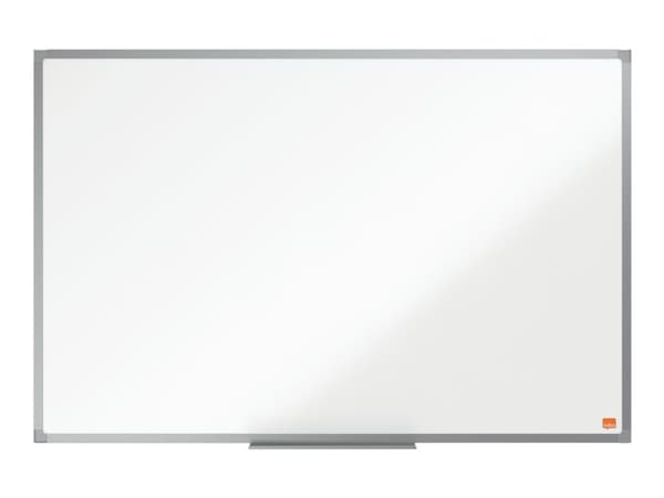 Nobo Basic - Whiteboard-tavla - väggmonterbar - 900 x 600 mm - stål - magnetisk - vit - silverram