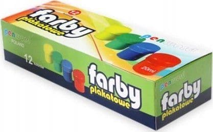affischfärger 12 färger