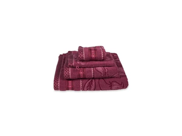 PIP Studio Jasmin Jacquard Tummanpunainen 70x140