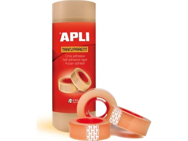 Apli Kontorstejp 19mm, 33m, 8st.