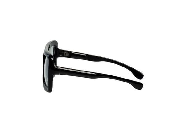 Svarta retro designerglasögon