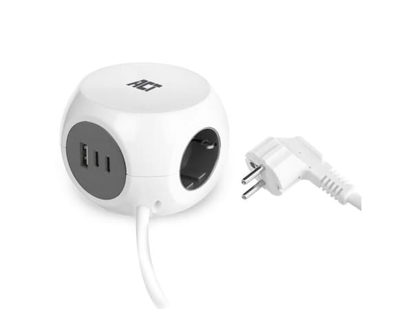 ACT PDU CUBE 3V, 30W USB C+A