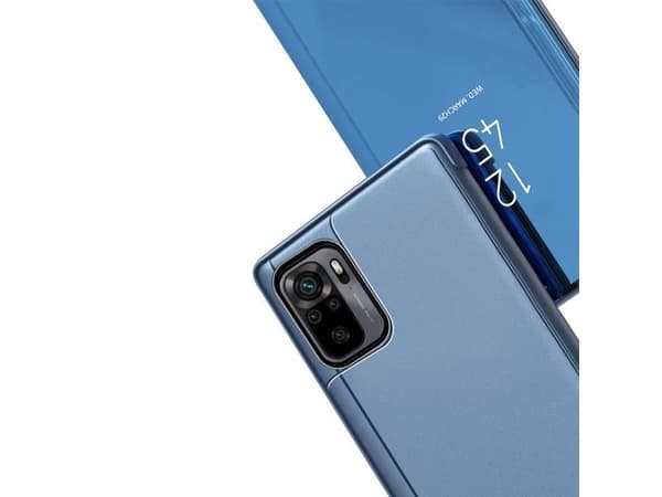 Clear View-etuiet blå Poco M4 Pro 5G - flipdeksel