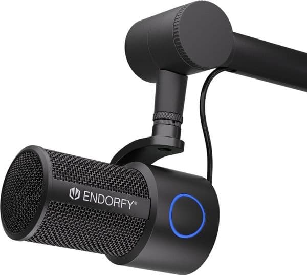ENDORFY Solum Studio mikrofon (svart, 3,5 mm jack, USB)