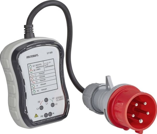 VOLTCRAFT ST-16B uttagstestare CEE-16A (ST-16B)