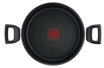 Tefal G2554672, 5,2 L, Rund, Sort, Aluminium, Titanium, Sort