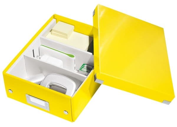 Leitz Click & Store WOW Small - Lagerboks - gul