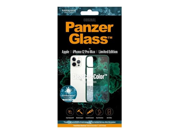 PanzerGlass 0269, Suojus, Apple, Apple - iPhone 12 Pro Max, Vihreä